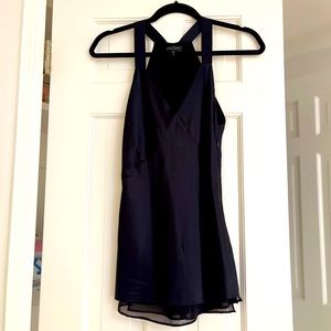 Rag n Bone black silk top never worn size small